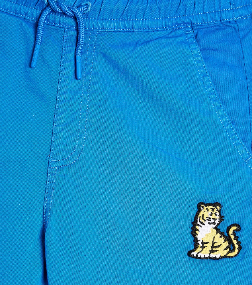 Cotton jersey Bermuda shorts