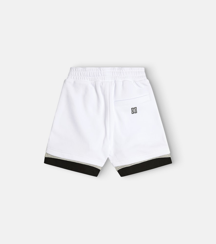 Cotton blend shorts