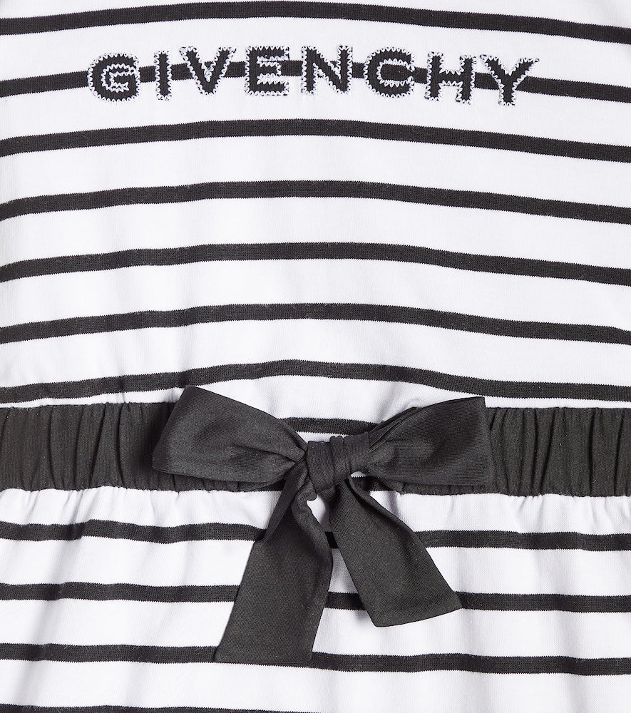 Striped cotton dress