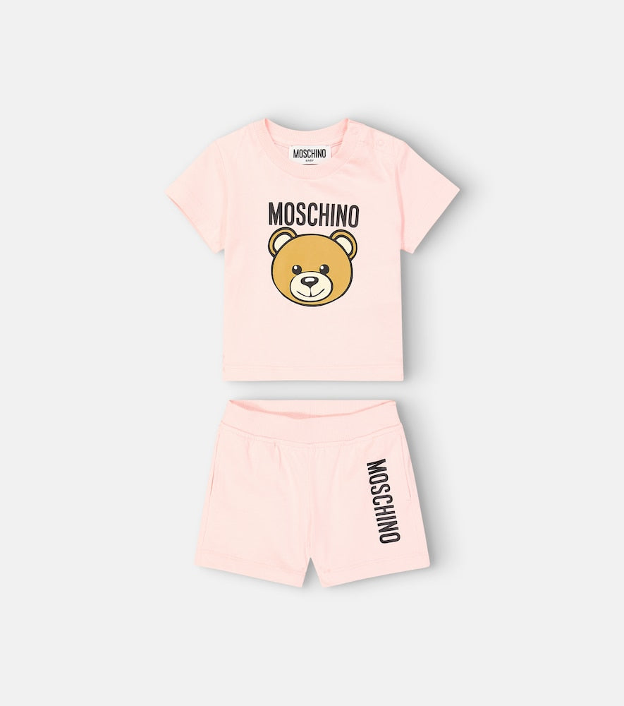 Baby cotton T-shirt and shorts set