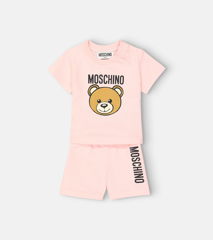 Baby cotton T-shirt and shorts set
