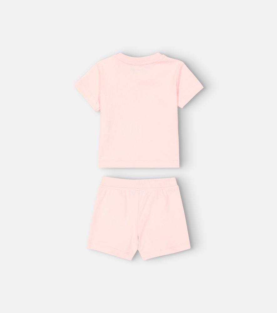 Baby cotton T-shirt and shorts set
