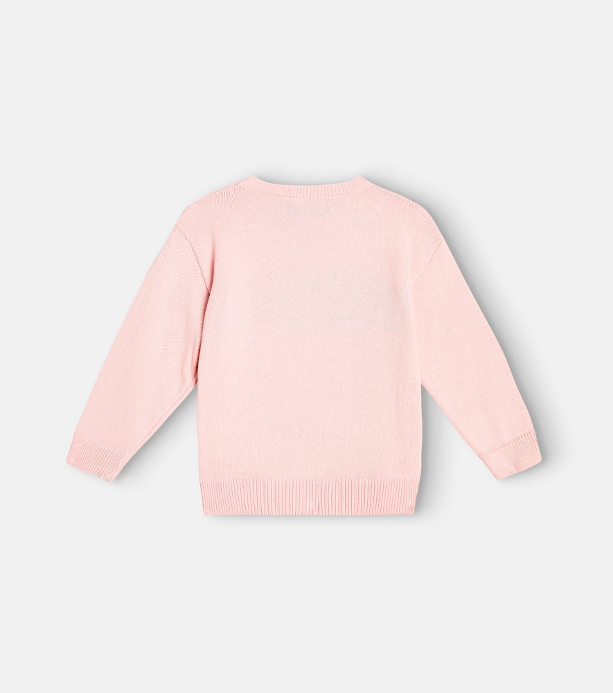 Baby Teddy Bear cotton jersey sweatshirt