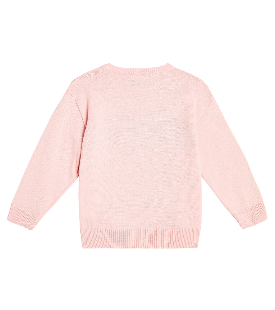 Baby Teddy Bear cotton jersey sweatshirt