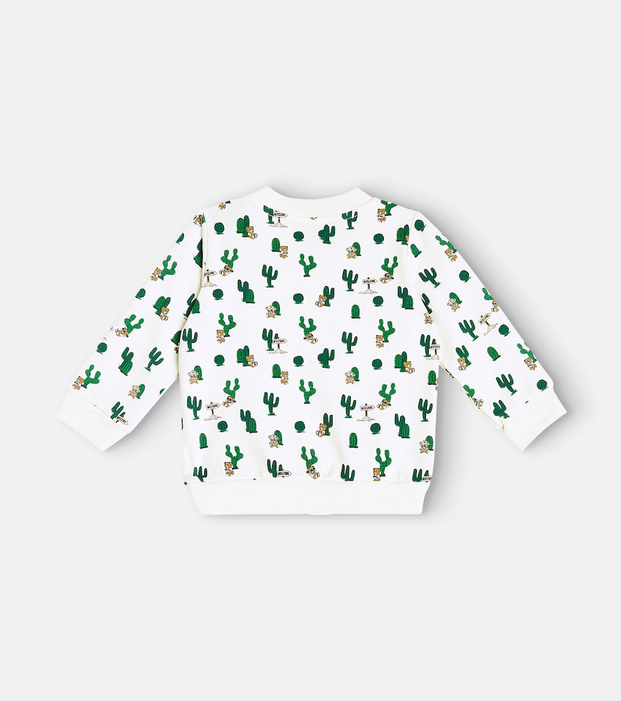 Baby printed cotton-blend sweatshirt