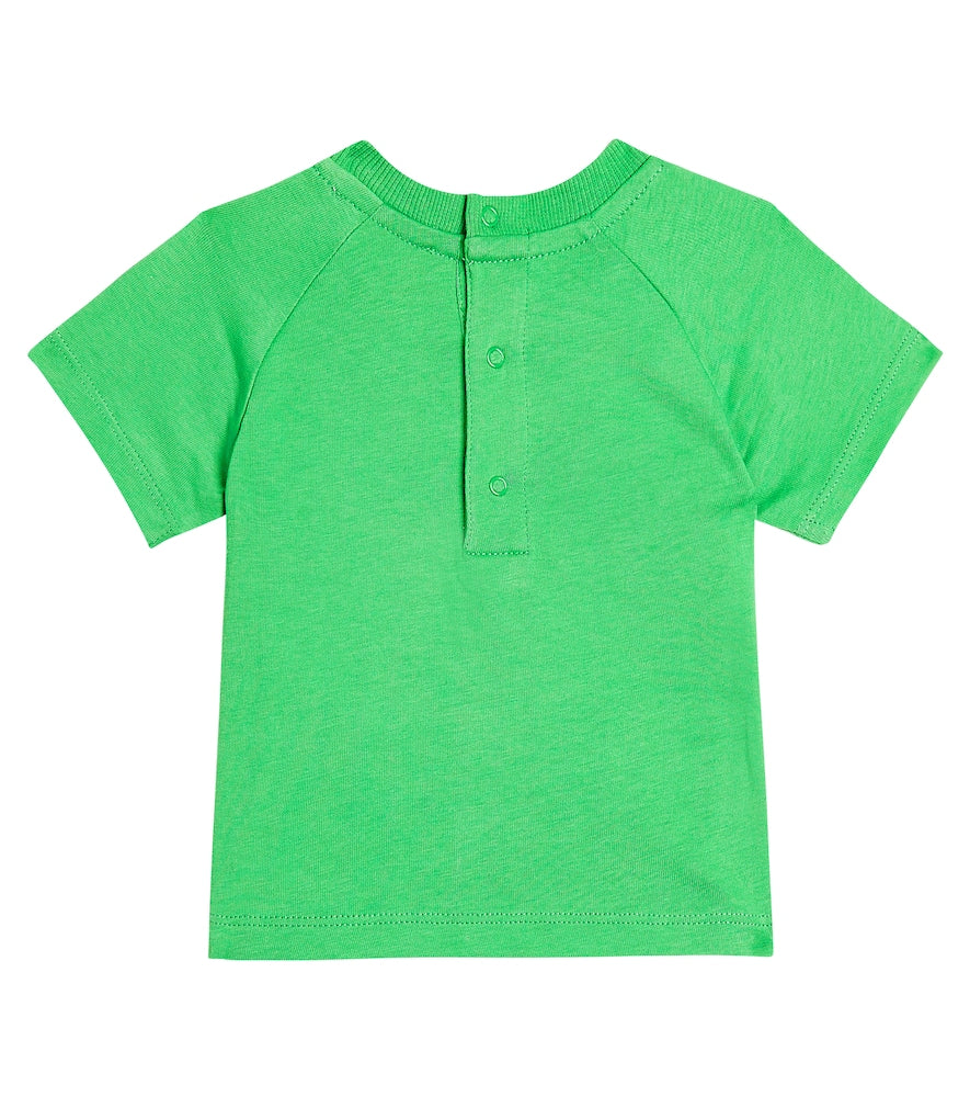 Baby printed cotton jersey T-shirt