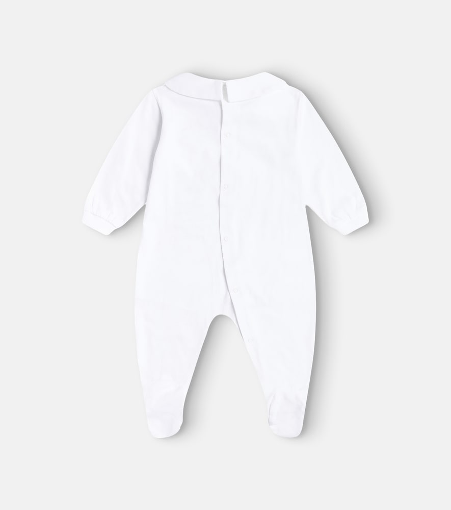 Baby printed cotton jersey onesie