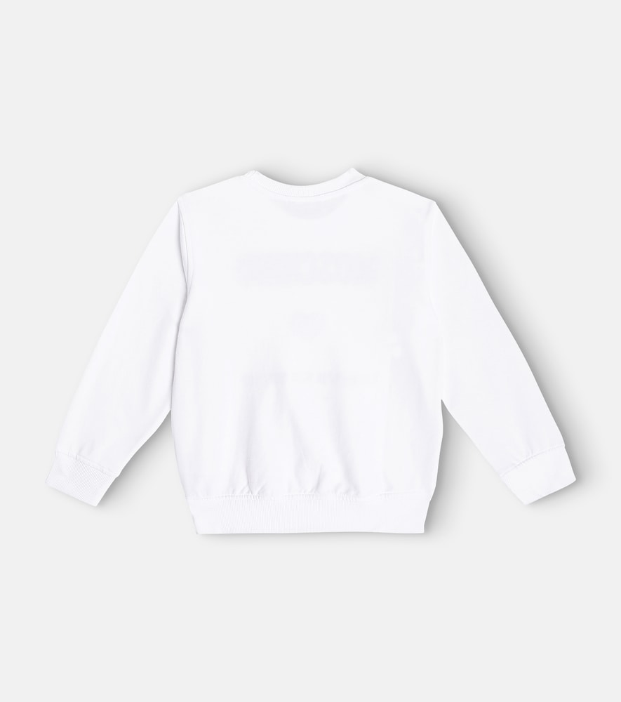 Printed cotton jersey sweatshirt