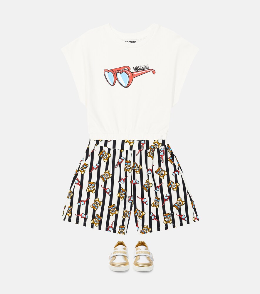 Cotton T-shirt and shorts set