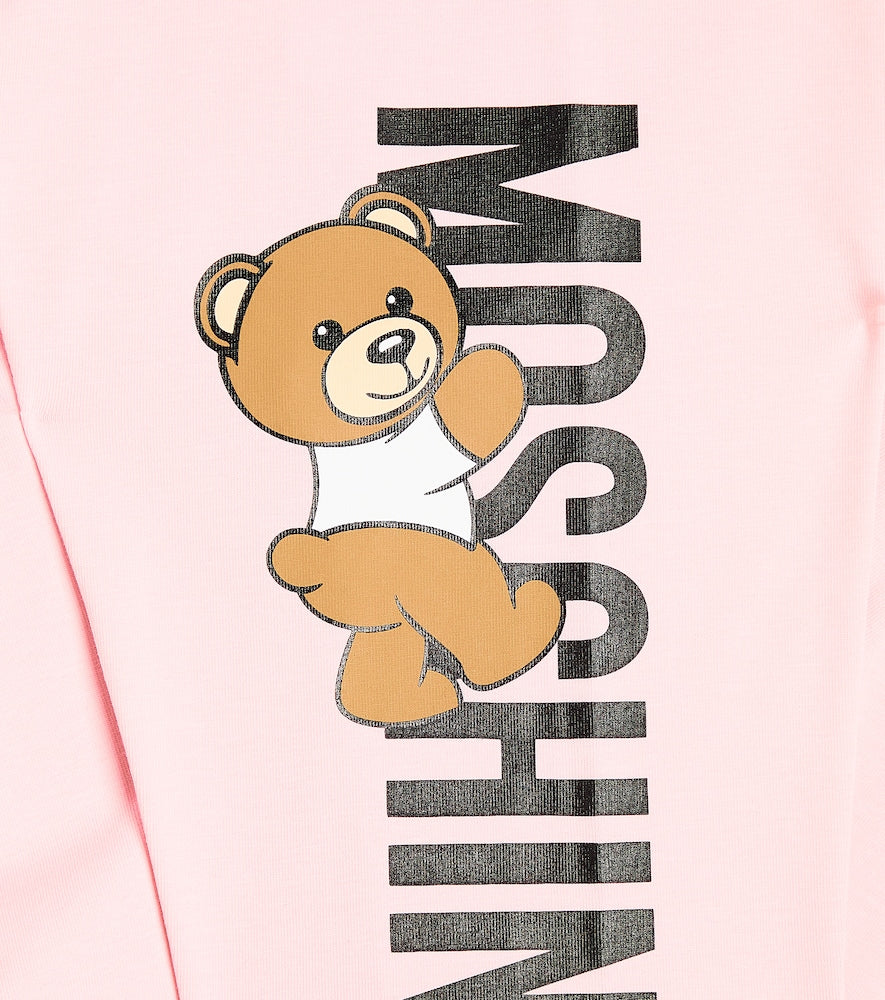 Teddy Bear cotton-blend jersey leggings