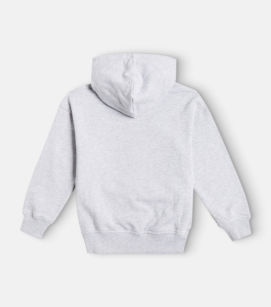 Teddy Bear cotton jersey hoodie