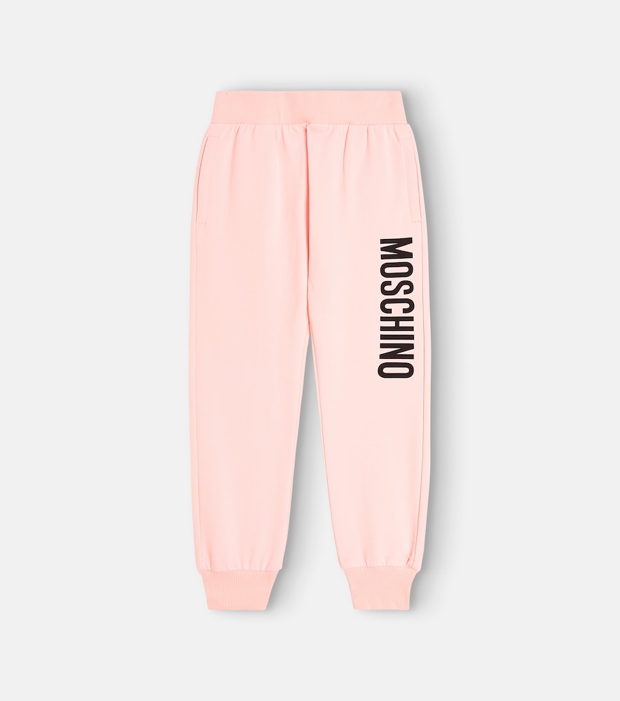 Logo cotton-blend jersey sweatpants
