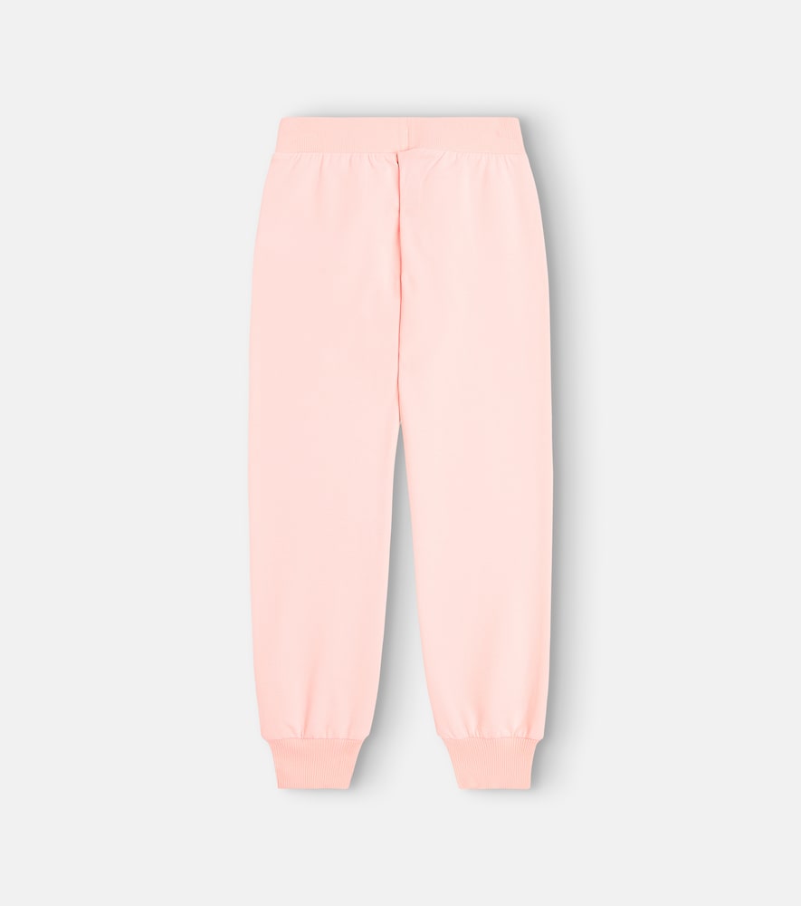 Logo cotton-blend jersey sweatpants