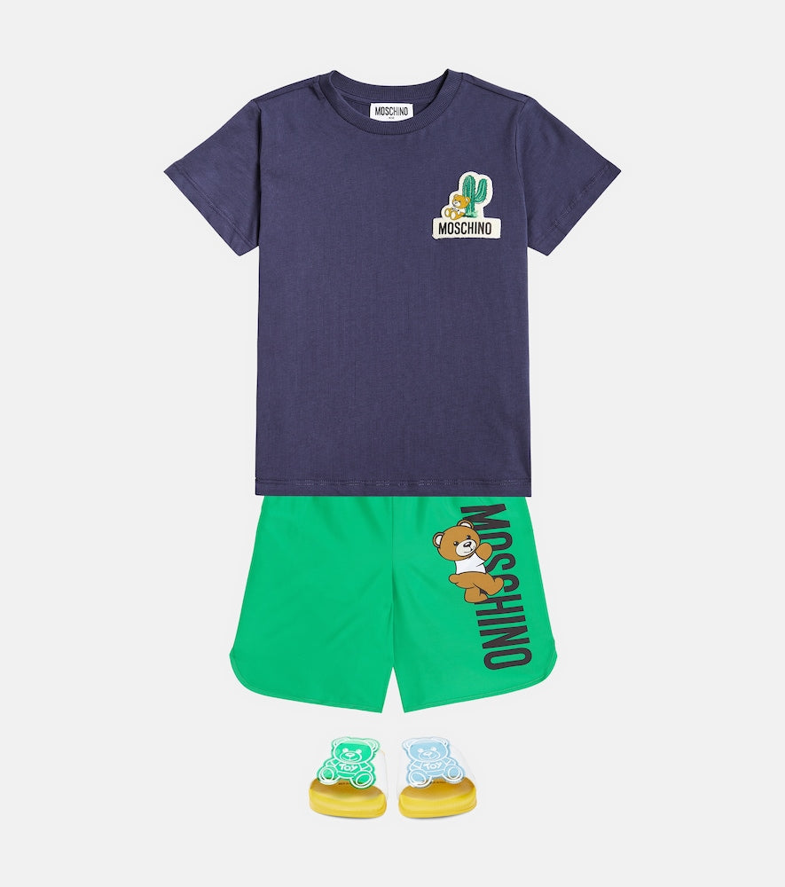 Teddy Bear swim trunks