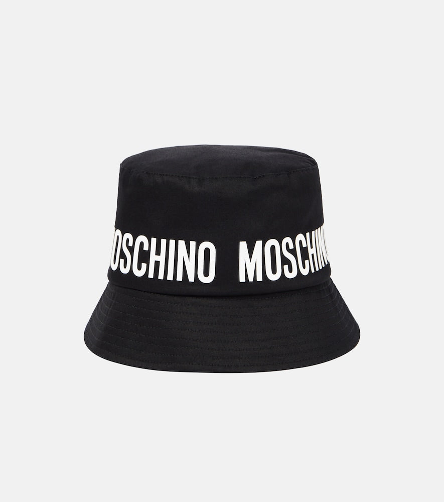 Logo cotton bucket hat