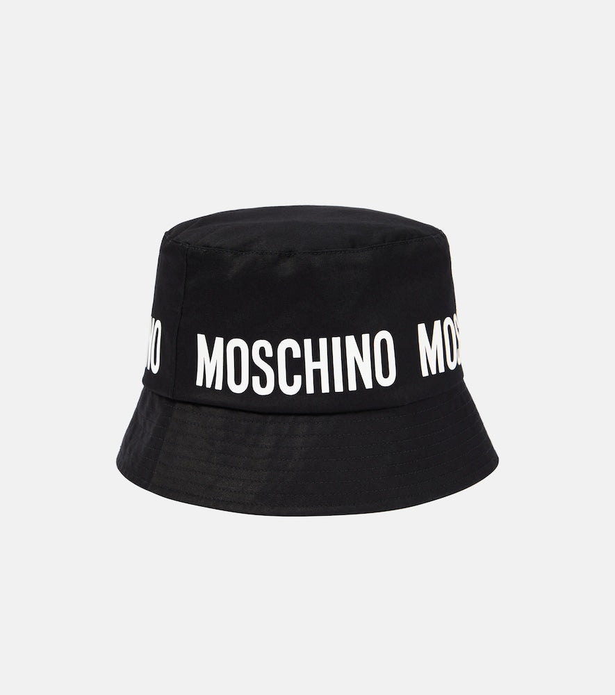 Logo cotton bucket hat