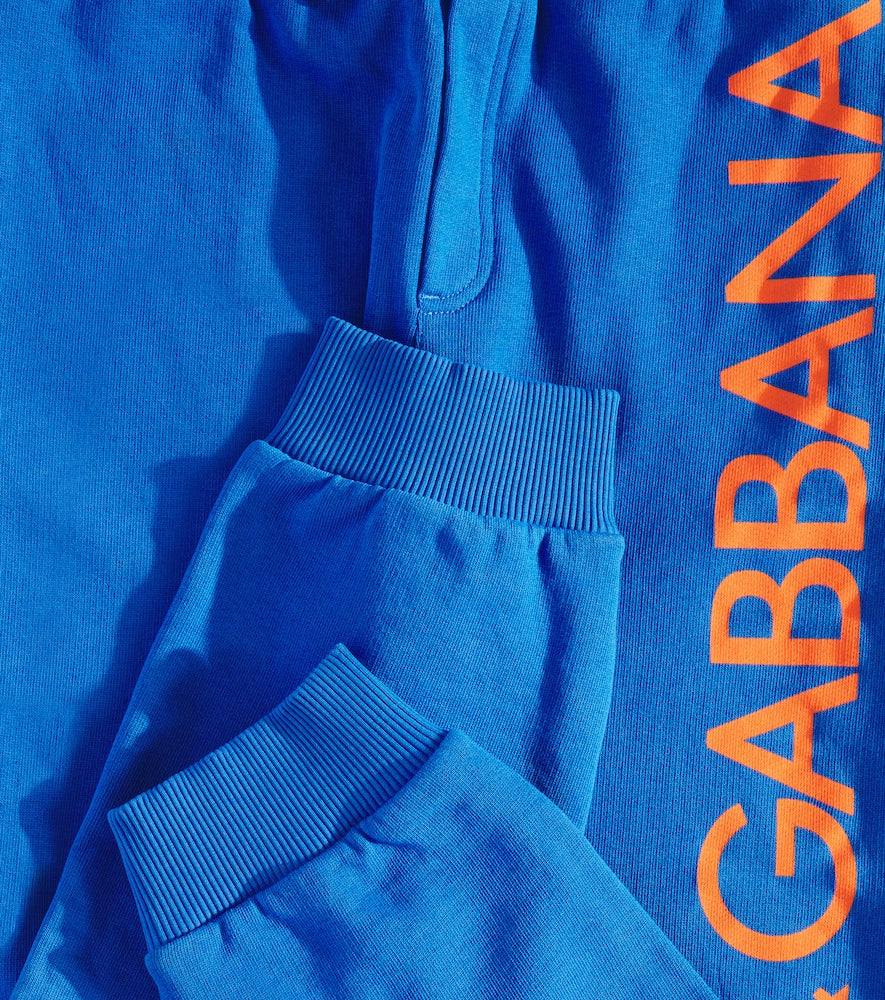 Logo cotton jersey sweatpants