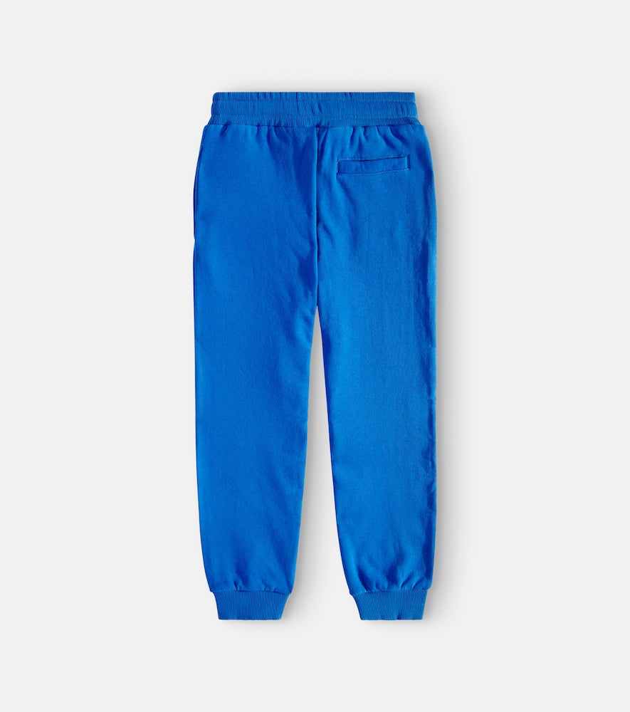 Logo cotton jersey sweatpants