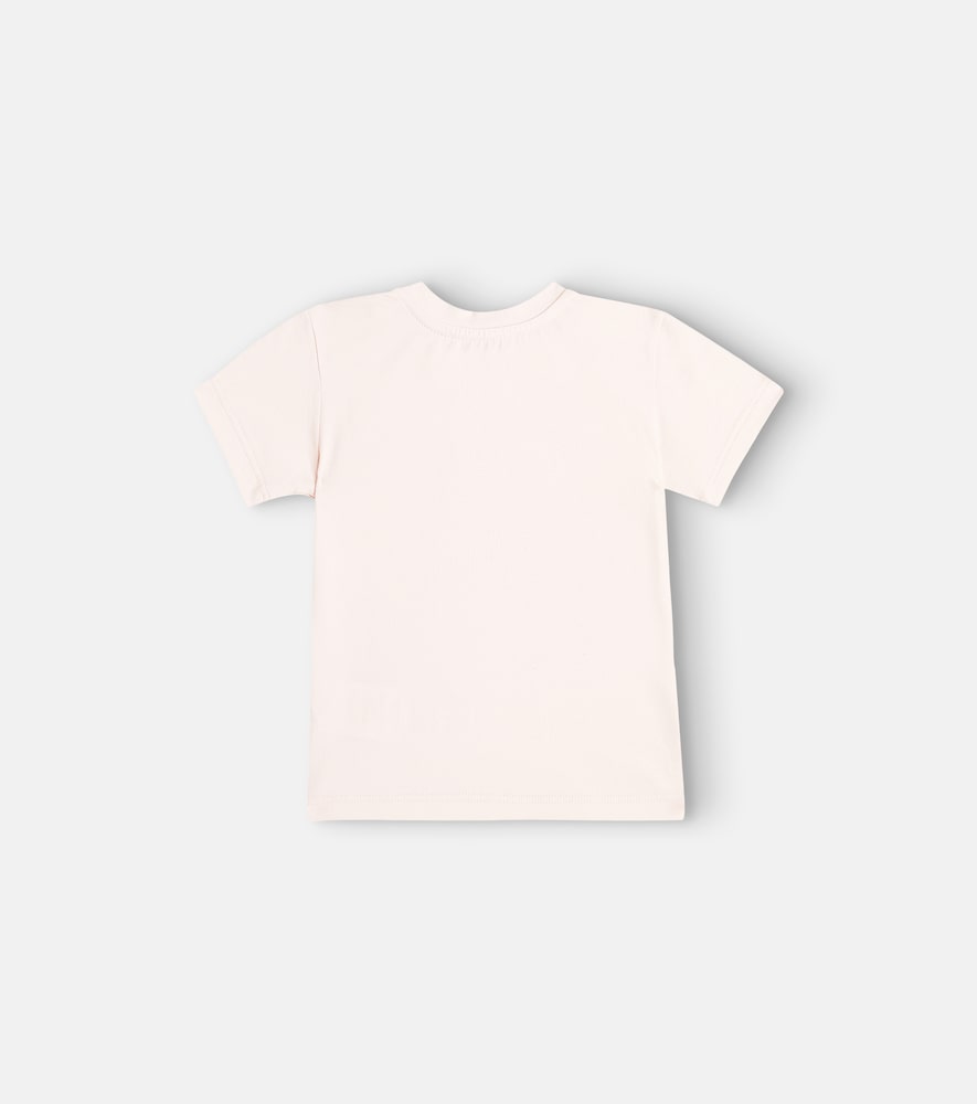 Baby logo cotton-blend jersey T-shirt