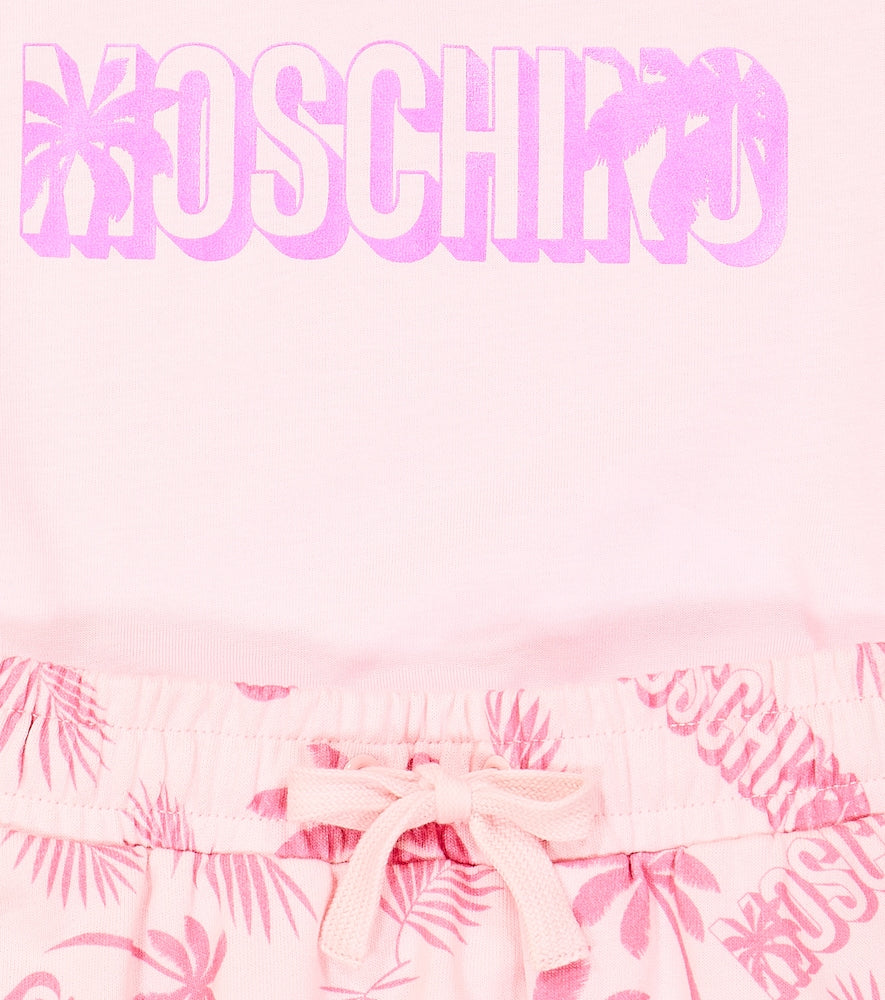 Cotton T-shirt and skirt set
