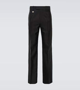 EKD wool and silk straight pants
