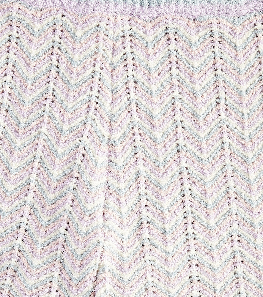 Halliday pointelle cotton-blend shorts
