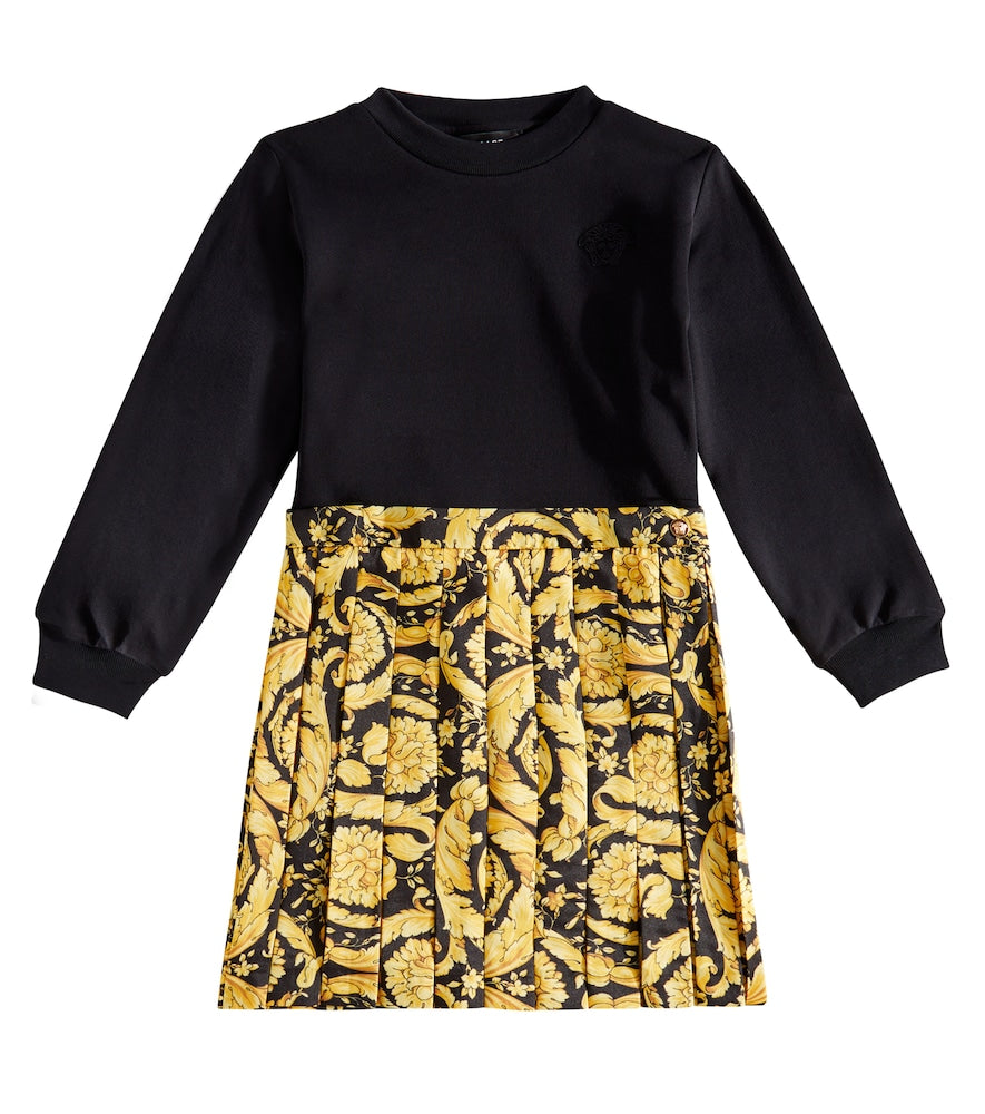 Barocco sweatshirt dress