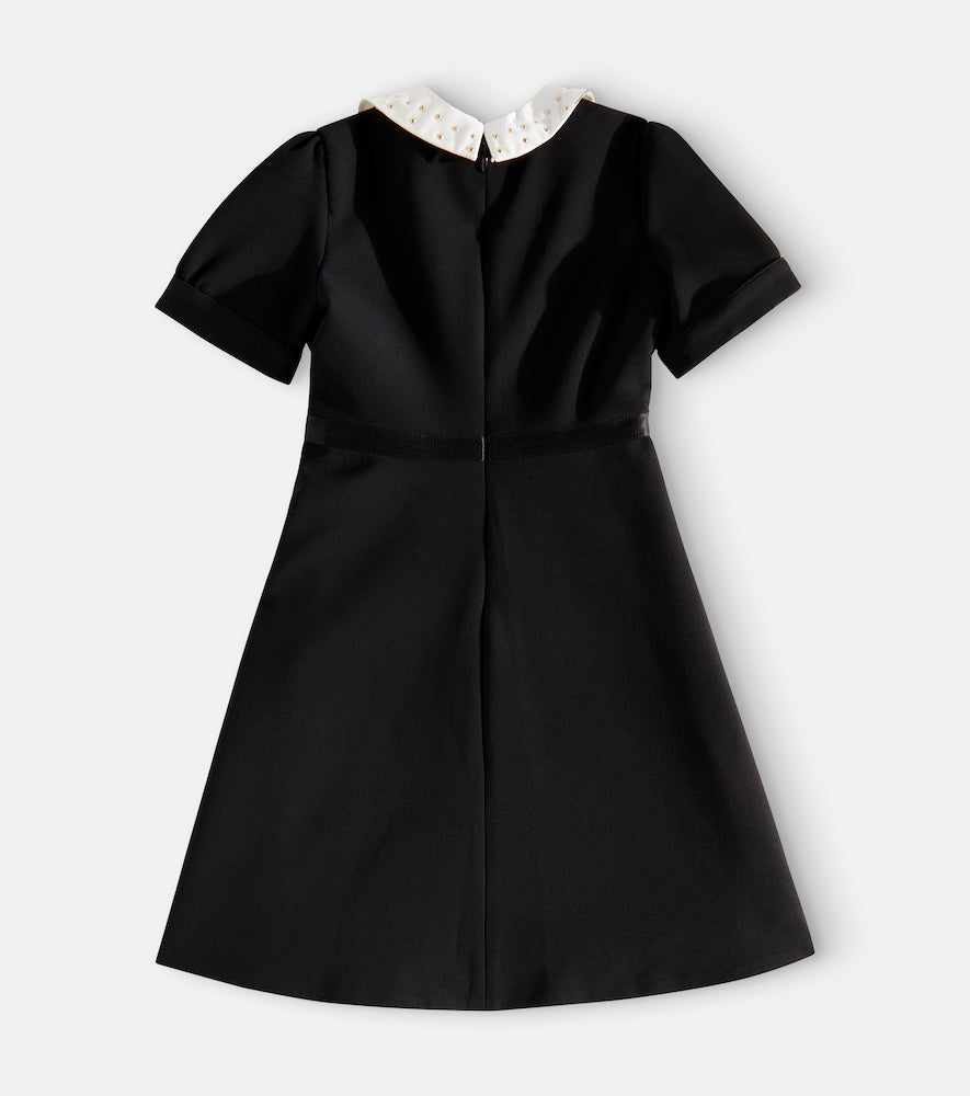 Medusa studded cady dress