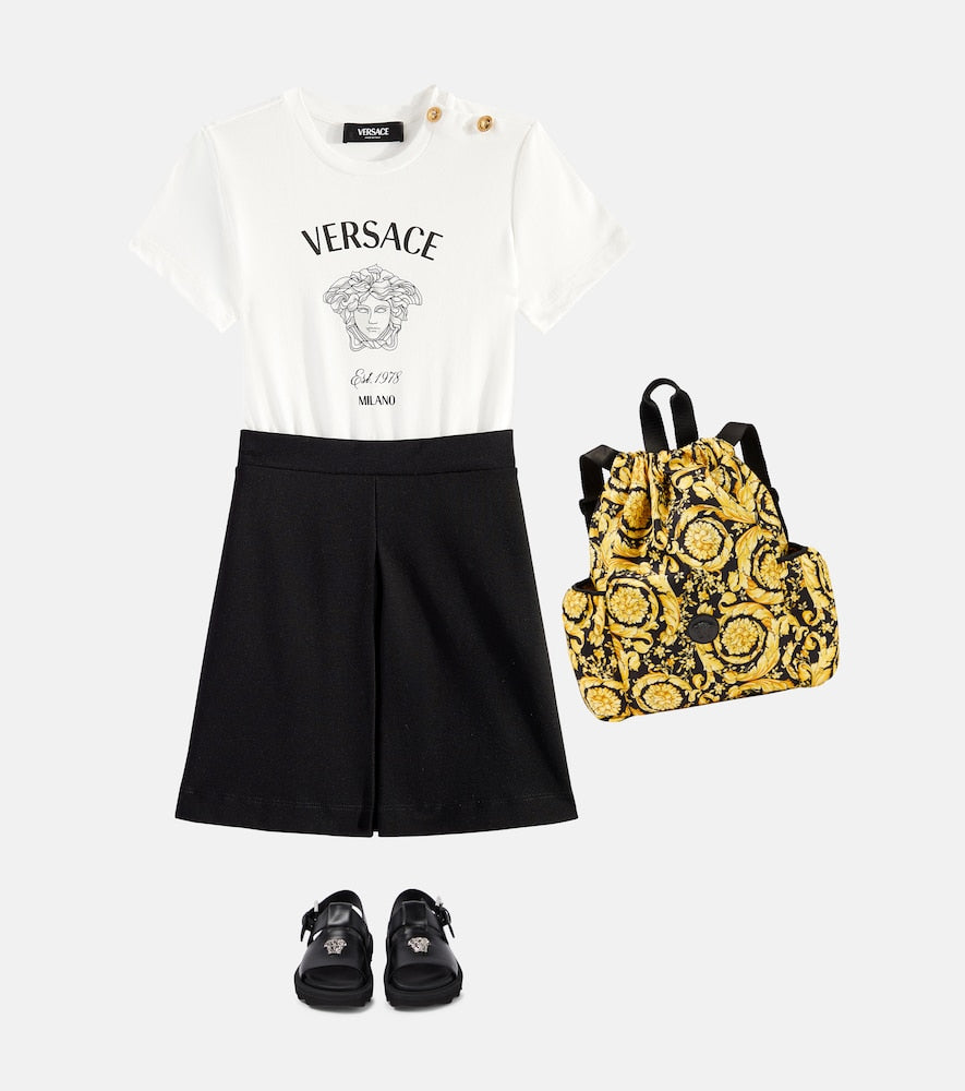 Medusa Milano cotton jersey dress