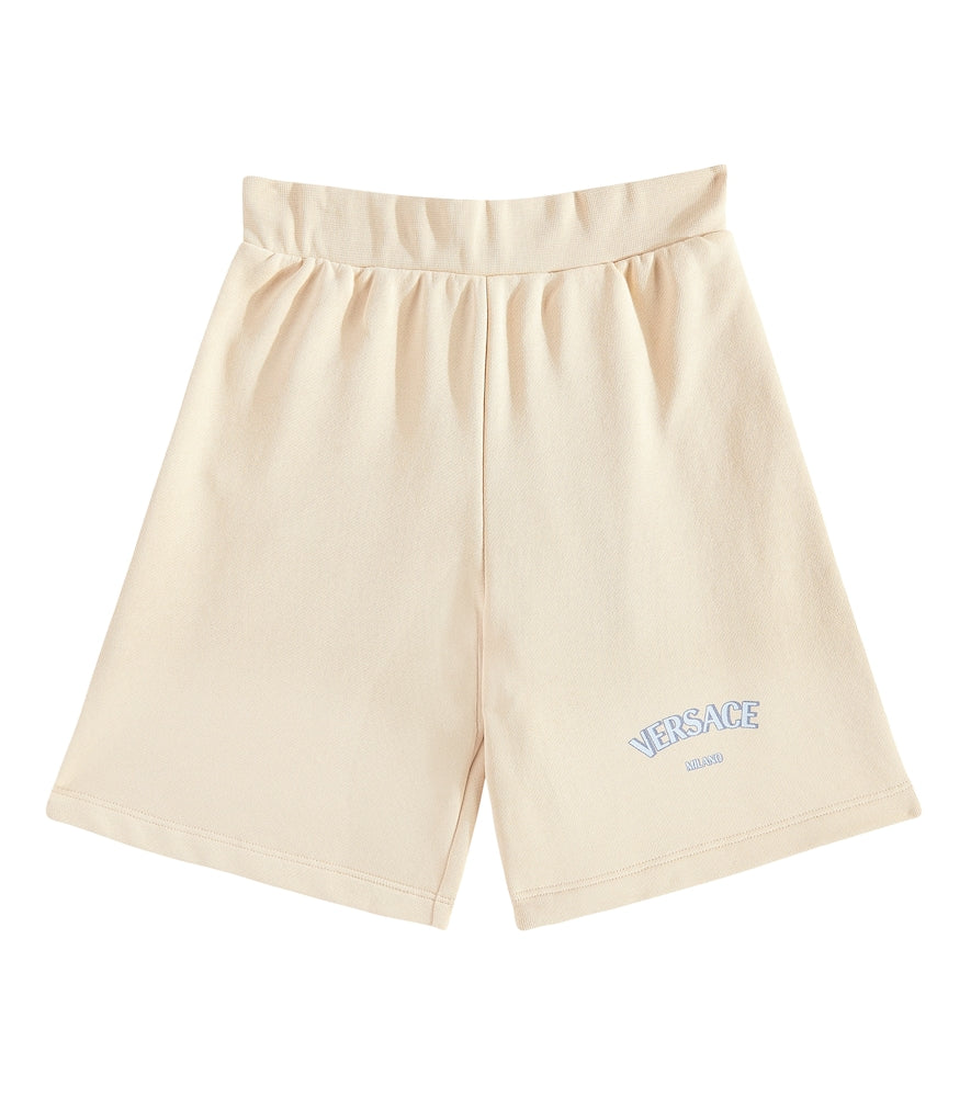 Barocco cotton jersey shorts