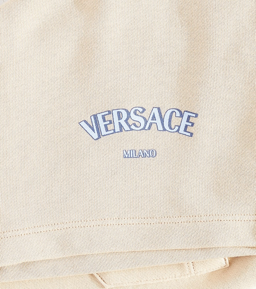 Barocco cotton jersey shorts