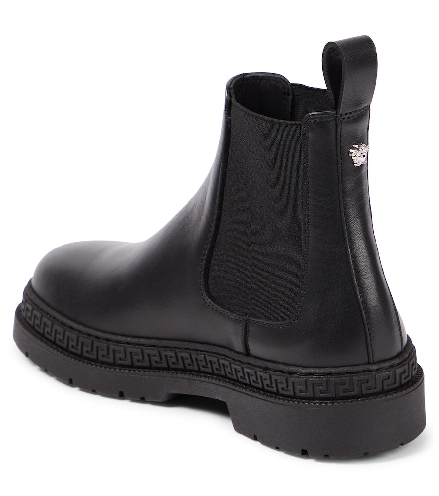 La Medusa leather Chelsea boots