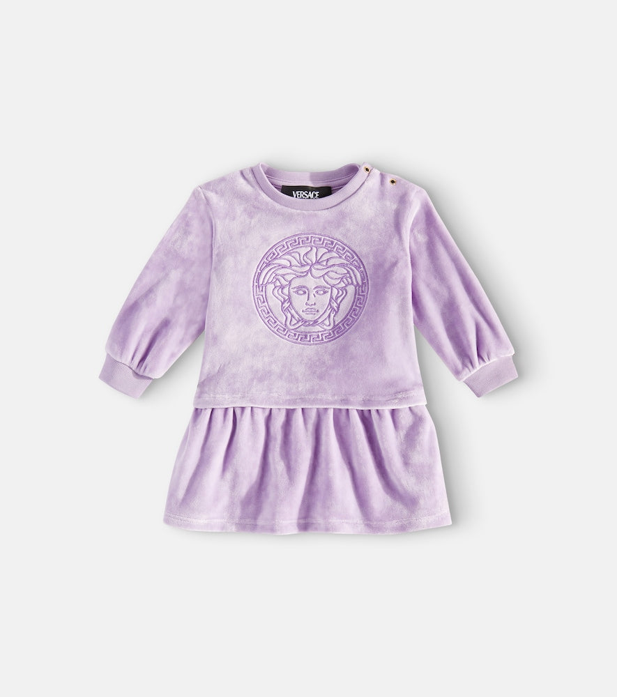 Baby Medusa velvet dress