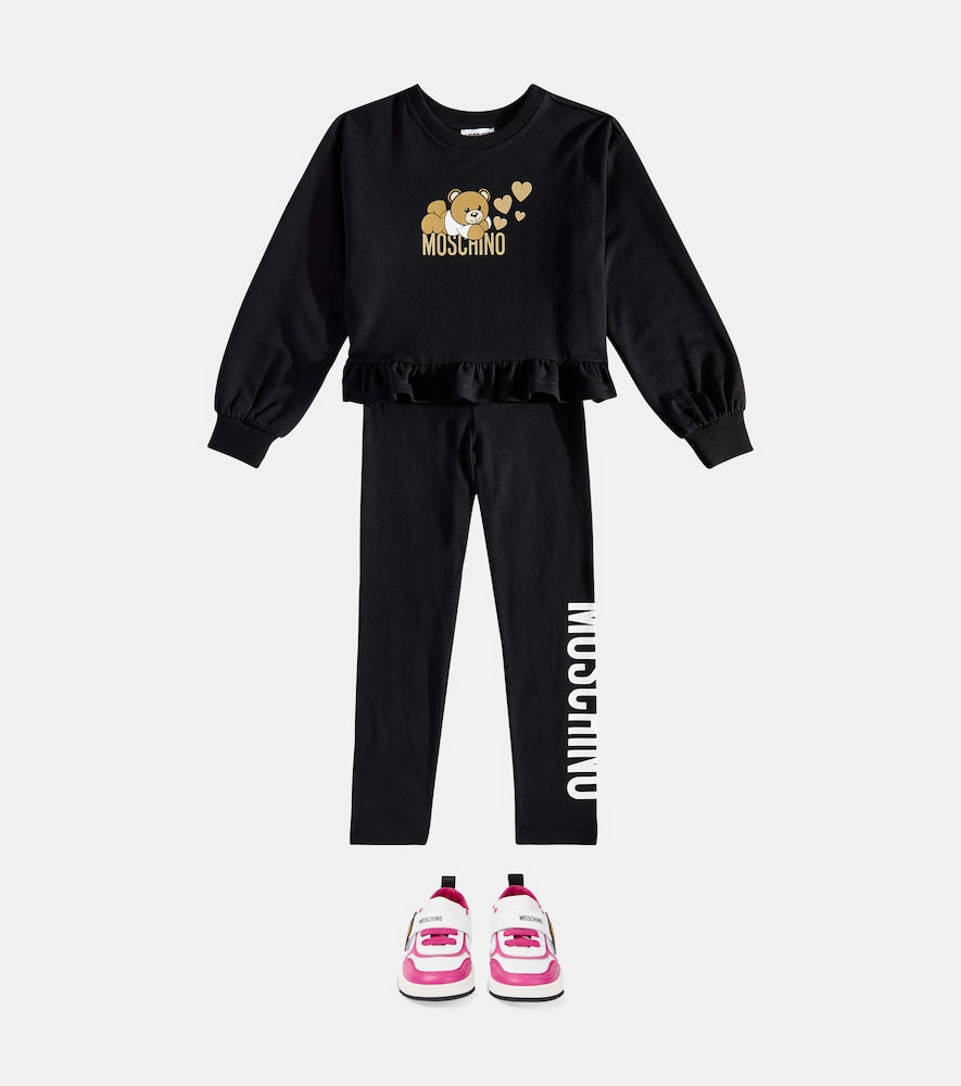 Teddy Bear cotton-blend sweatshirt