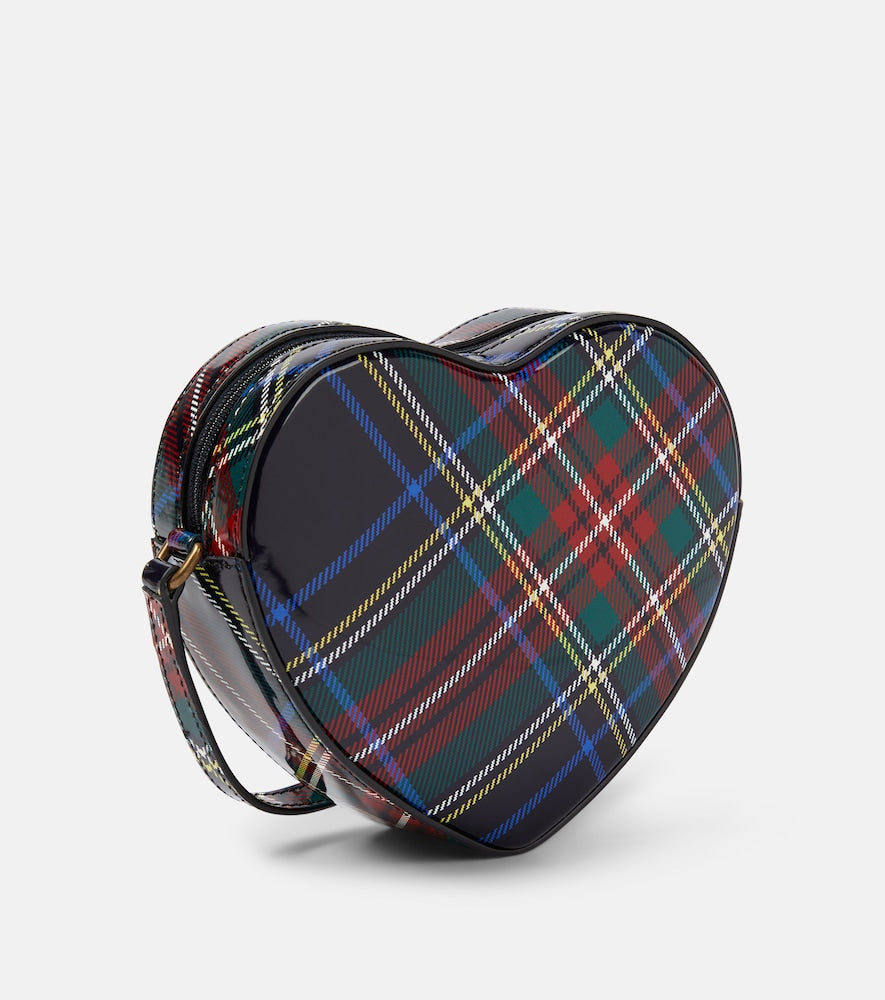 DG Girlie Heart leather shoulder bag