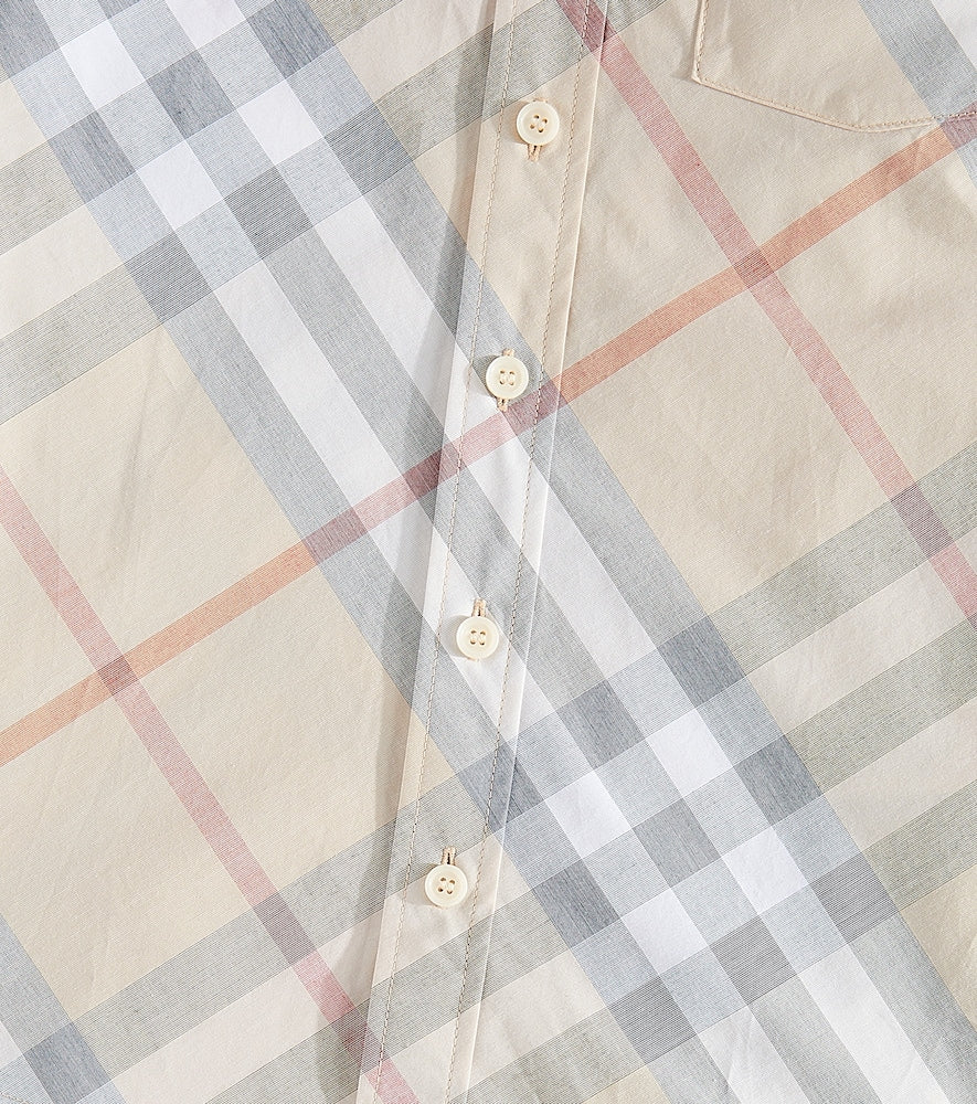 Burberry Check cotton shirt