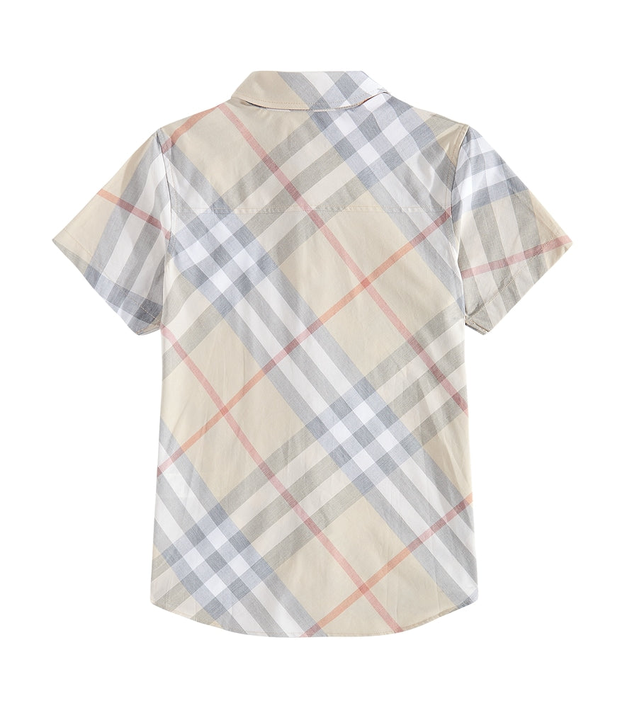 Burberry Check cotton shirt