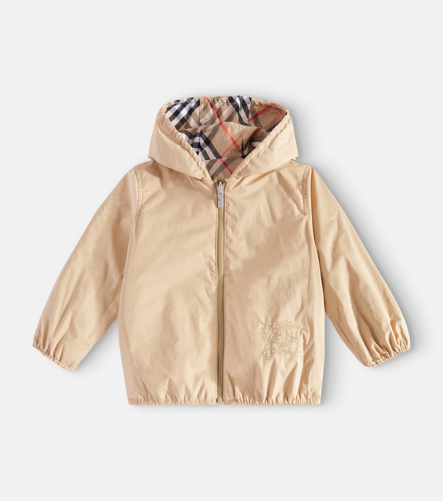 Burberry Check reversible technical jacket