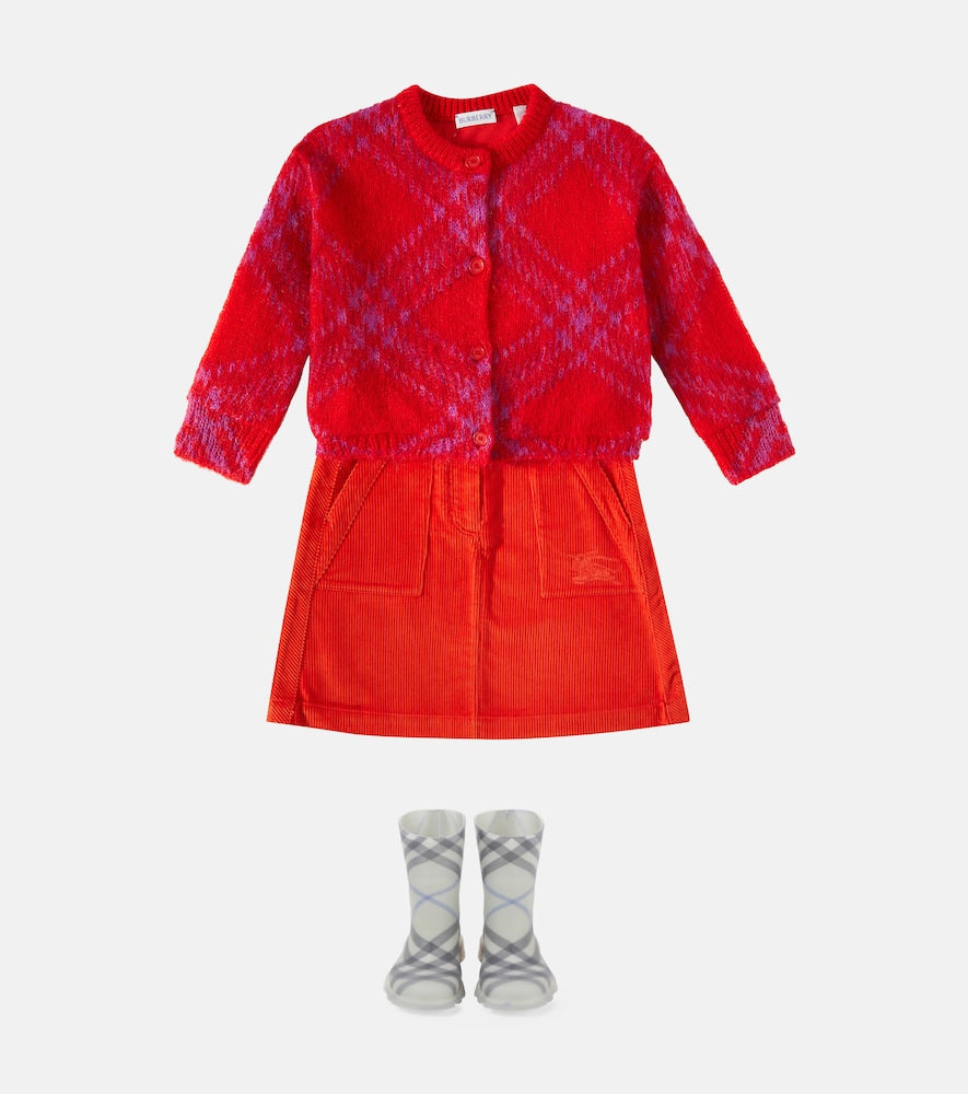 EKD cotton corduroy skirt