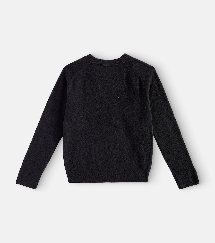Logo wool-blend sweater
