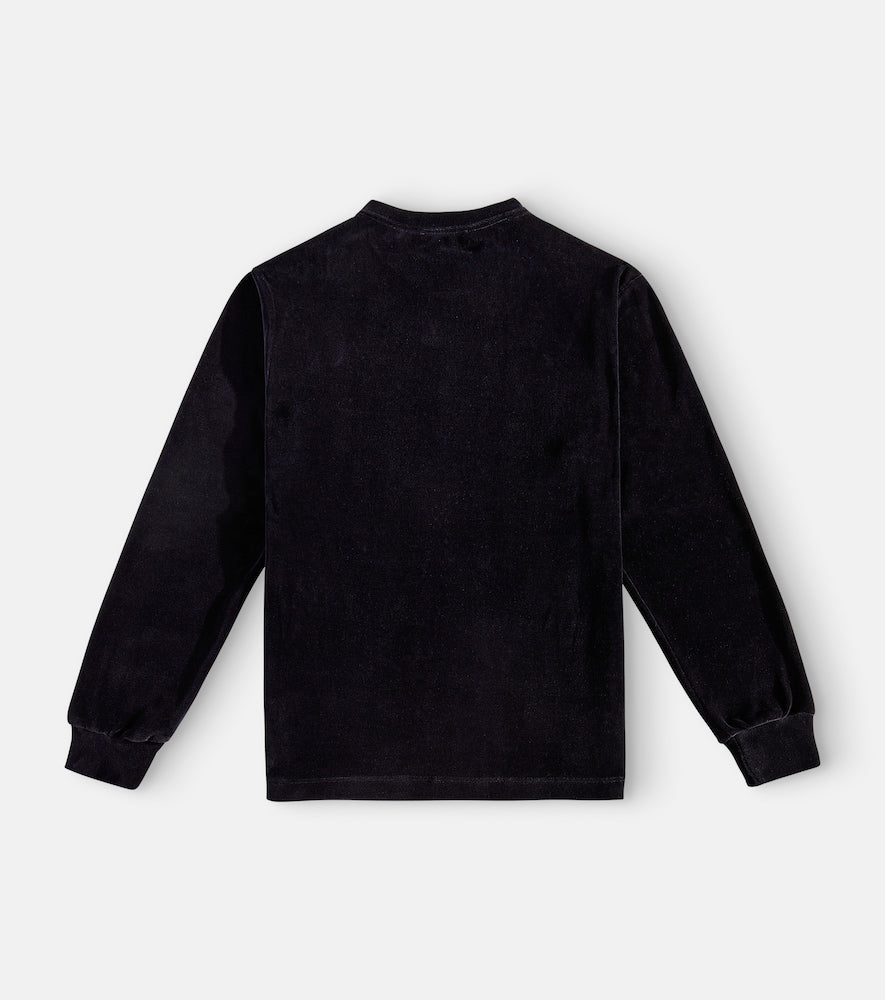 Logo cotton-blend sweatshirt