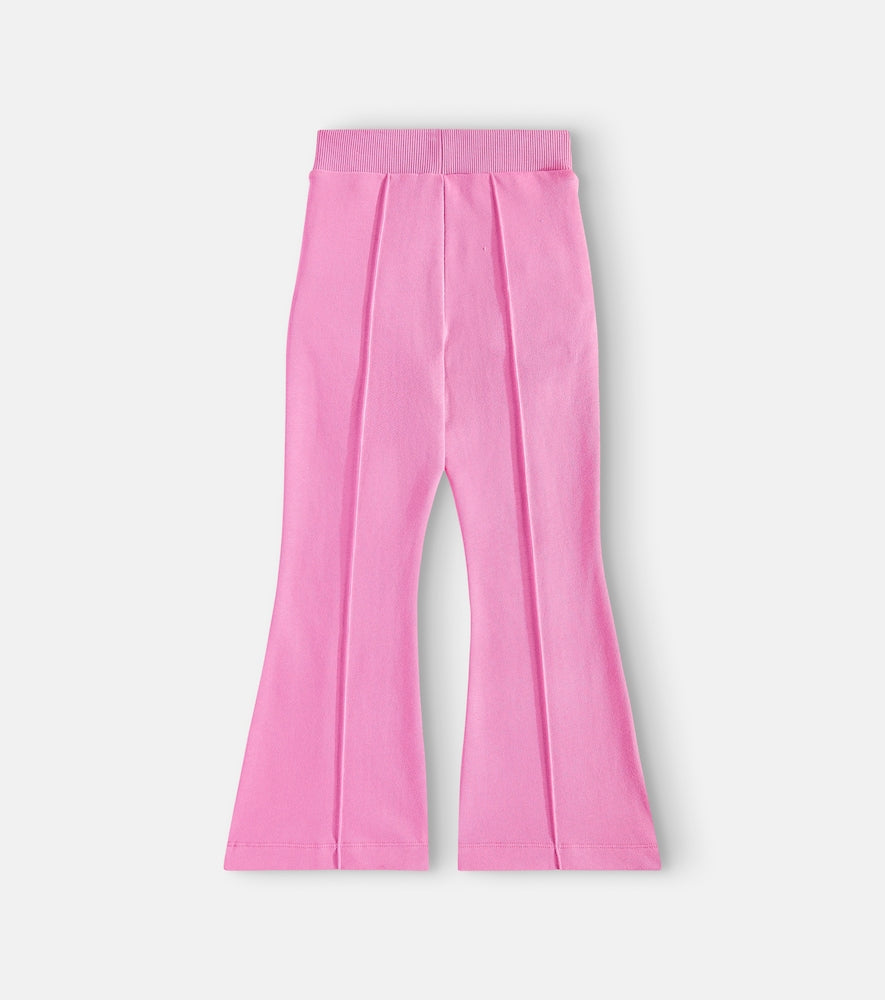 Cotton wide-leg pants