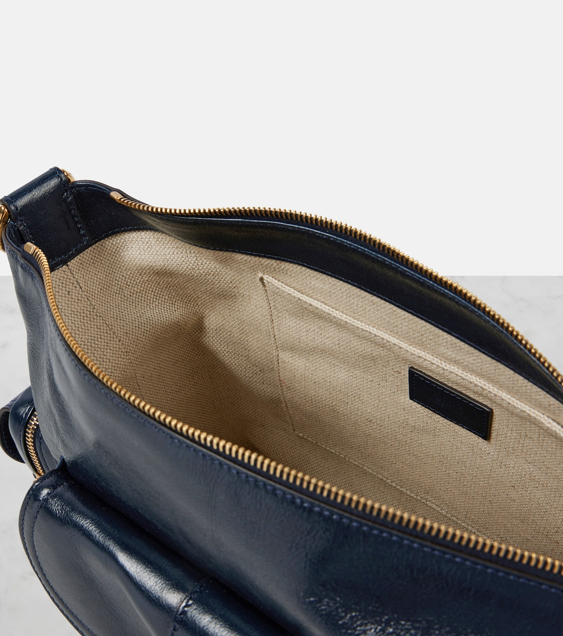 Camera Medium leather shoulder bag