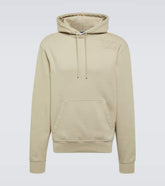 Cotton jersey hoodie