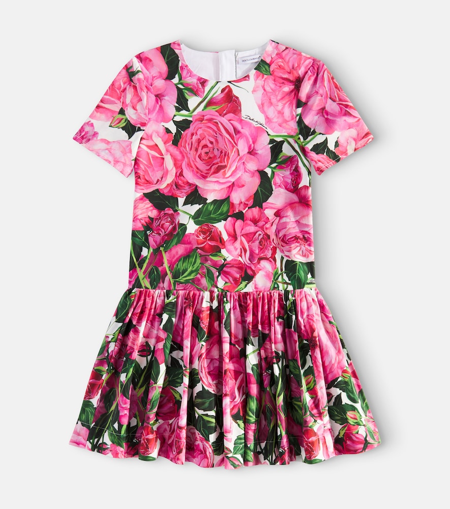 Cotton poplin dress