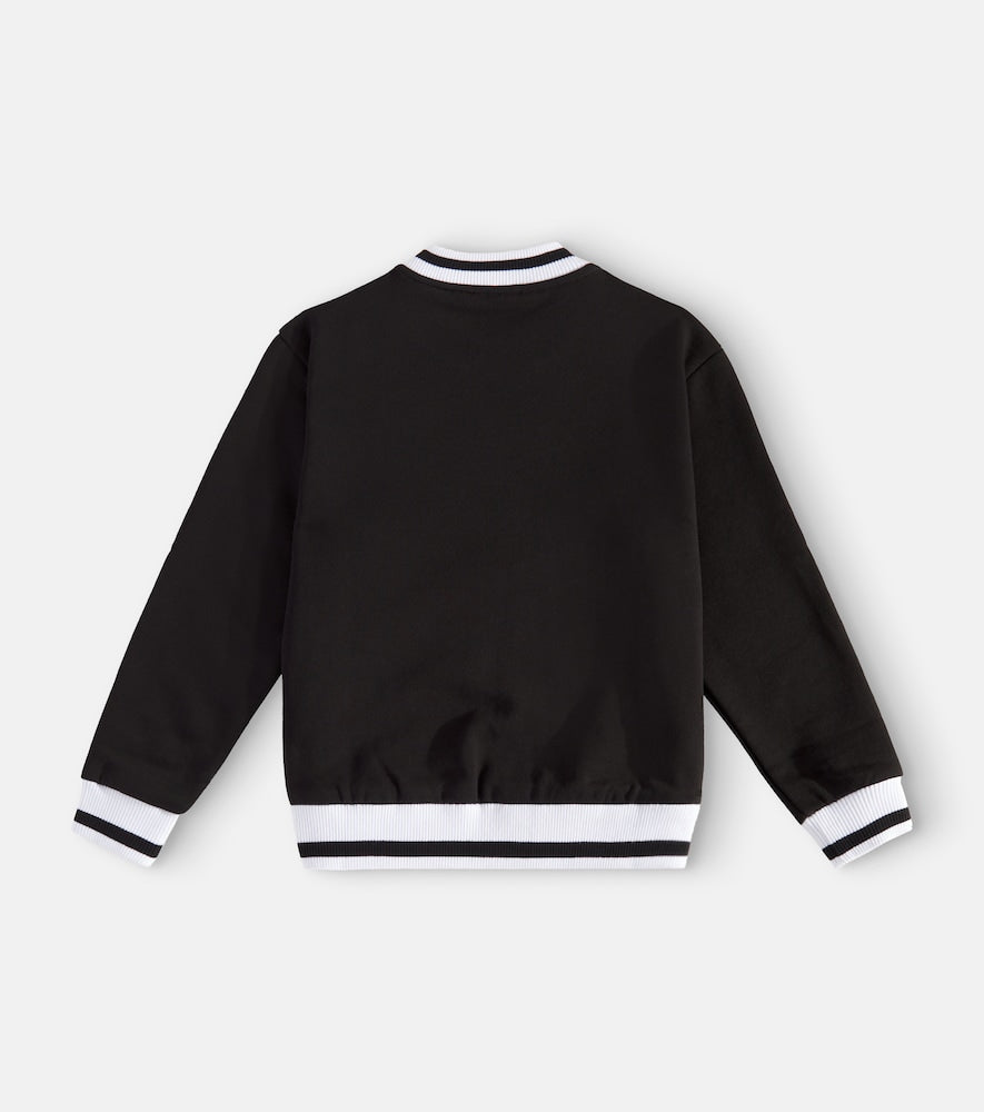 Logo cotton jersey sweatshirt