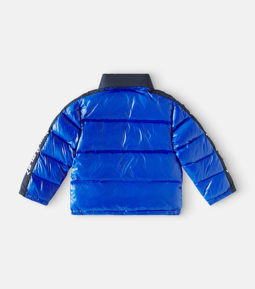 Quilted down jacket