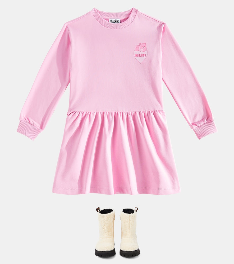 Logo teddy boots