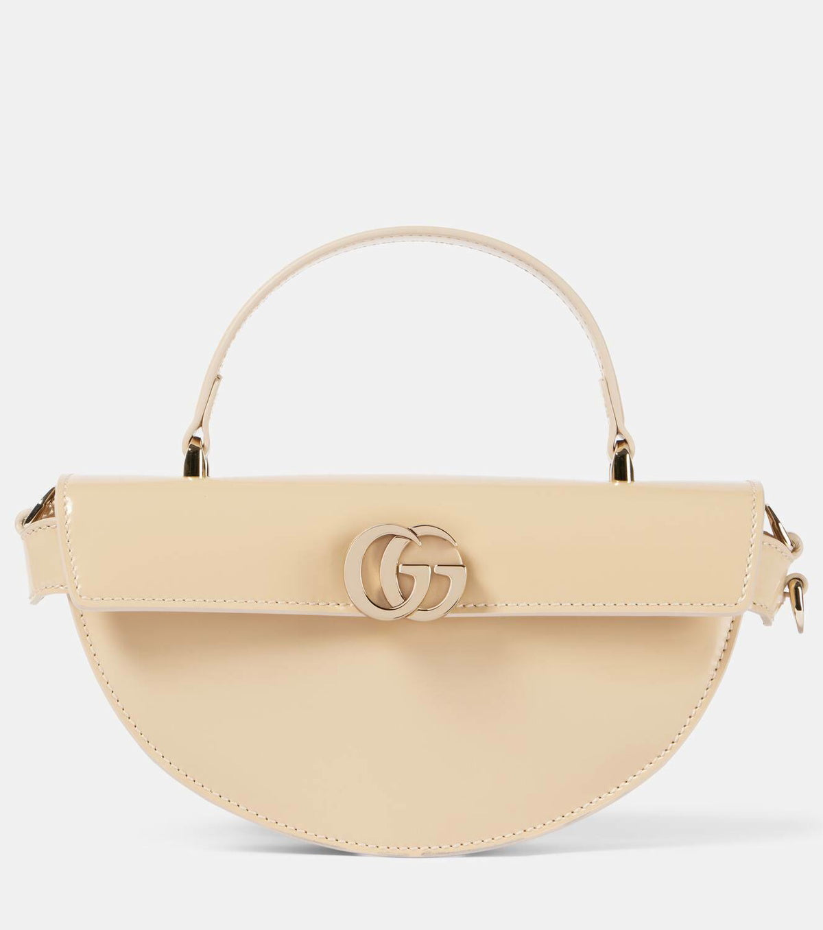 Gucci Half Moon leather shoulder bag