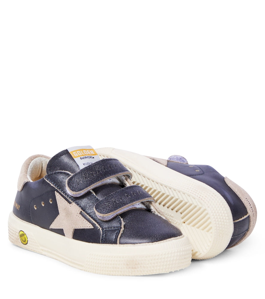 May School leather sneakers